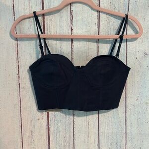 NWT Everlane The Structured Cotton Bustier
